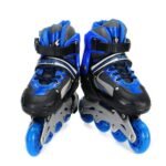 Anubhav Janni New Inline Skates Adjustable Roller for Boys Kids Girls 7 to 14 Years Unisex Outdoor Skating Shoes Blades with Lǝd FгaHh Lights Featuring Wheels Led Flash Wheels(pack of 1) - Image 3