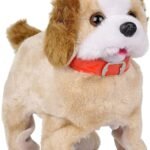 Anubhav Janni Jumping, Walking and Barking Dog Soft Toy Fantastic Puppy Battery Operated Back Flip Jumping Jump Run Kid for Kids Boys Girls (pack of 1)