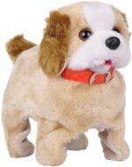 Anubhav Janni Jumping, Walking and Barking Dog Soft Toy Fantastic Puppy Battery Operated Back Flip Jumping Jump Run Kid for Kids Boys Girls (pack of 1)