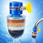 Anubhav Janni Water Filter And Purifier Faucet Tap Multilayer Activated Carbon Universal Interface Chlorine Dust Remover Kitchen Sink Wash Basin Cartridge Filters Home Bathroom (Pack Of 1 Pcs) - Image 2
