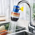 Anubhav Janni Water Filter And Purifier Faucet Tap Multilayer Activated Carbon Universal Interface Chlorine Dust Remover Kitchen Sink Wash Basin Cartridge Filters Home Bathroom (Pack Of 1 Pcs) - Image 3