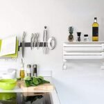 Anubhav Janni Tripple Paper Dispenser Kitchen Triple Holder Wrap Center Holds Silver Foil Plastic Wrap Towels Roll Foil Cling Film Tissue Wall Mounted Stand Foil Cling Stand (Pack Of 1 Pcs) - Image 3