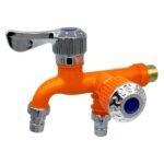 Anubhav Janni 2 In 1 Water Tap Faucet In Multifunction Dual Function Kitchen Sink Hot Cold Flushing Washing Machine Home Bathroom Outdoor Garden Use Mop Pool Home Bathroom Garden (Pack Of 1 Pcs)