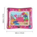 Anubhav Janni Water Mat Baby Kids Play Toys Inflatable Tummy Time Leakproof And Toddlers Perfect Fun Activity Mat Center Indoor Outdoor For Ice Pad Thick PVC Material (Pack Of 1 Pcs) - Image 2