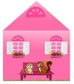Anubhav Janni Pink Doll Tent Colorfull And Light Weight Children Play House Years Old Kids Girls Boys Foldable Toys Indoor Outdoor Lightweight Toy Colorful Home Birthday Gift (Pack Of 1 Pcs) - Image 2