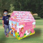Anubhav Janni Pink Princess Tent Colorfull And Light Weight Children Play House Years Old Kids Girls Boys Foldable Toys Indoor Outdoor Lightweight Toy Colorful Home Birthday Gift (Pack Of 1 Pcs) - Image 2