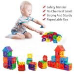 Anubhav Janni Big Size (72+36) My House Building Block Blocks Toy Set For Old Kids Boys Girls Multicolor Creating Includes Windows Making Educational Learning Age Durable (Pack Of 1 Pcs) - Image 2