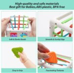 Anubhav Janni Shape Sorter Toys For Kids Shapes Montessori Toddler Soothing Kids Interactive Early Educational Sorter Toy Kids Baby Preschool Wooden Plastic Box (Pack Of 1 Pcs) - Image 3