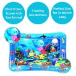Anubhav Janni Water Mat Baby Kids Play Toys Inflatable Tummy Time Leakproof And Toddlers Perfect Fun Activity Mat Center Indoor Outdoor For Ice Pad Thick PVC Material (Pack Of 1 Pcs) - Image 4