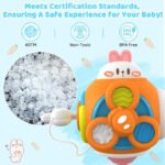 Anubhav Janni 6 In 1 Activity Cube Montessori Toys In Baby Sensory Toddler Learning Motor Skill Interactive for Kids Birthday Gift Toy Babies Magic From Year Girls And Boys (Pack Of 1 Pcs) - Image 4