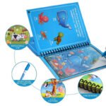 Anubhav Janni Magic Water Painting Book Marker For Kids Educational Promote Fine Motor Drawing Skills Reusable Mess Free Art Quick Dry Technology Doodle Pen Board Children (Pack Of 1 Pcs) - Image 4