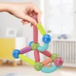 Anubhav Janni Magnetic Stick Building Block Sticks Blocks Kids Toys Boys Educational Stem Learning Magnet Balls Game Set Girls Jumbo Size Girls Magnetic Multicolor (Pack Of 1 Pcs , Set Of 32) - Image 4
