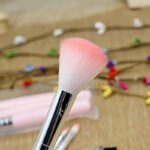 Anubhav Janni Makeup Brush Set For Face And Eye Soft Bristles Cosmetic Brushes Kit Foundation Powder Blush Eyeshadow Portable Tools Bristle Pink For Women Girls Professional (Pack Of 1 Pcs , 5) - Image 4