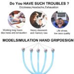 Anubhav Janni Five Claw Head Massager Andheld Scalp Neck Ball Comb Roller Finger Claws Steel Relax SPA Hair Care Deep Relaxation Stress Relief Headache Tool Scalps (Pack Of 1 Pcs) - Image 4