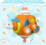 Anubhav Janni 6 In 1 Activity Cube Montessori Toys In Baby Sensory Toddler Learning Motor Skill Interactive for Kids Birthday Gift Toy Babies Magic From Year Girls And Boys (Pack Of 1 Pcs) - Image 5