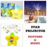 Anubhav Janni Little Angel Star Projector Sleeping Night Baby Sleep Light With Music Kids Starry Sky Lamp For Bedroom Nursery Relaxation Show New Born Toy Pleasant Gentle Music (Pack Of 1 Pcs) - Image 5