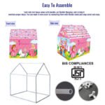 Anubhav Janni Pink Princess Tent Colorfull And Light Weight Children Play House Years Old Kids Girls Boys Foldable Toys Indoor Outdoor Lightweight Toy Colorful Home Birthday Gift (Pack Of 1 Pcs) - Image 5