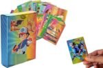 ZEKWON Pokemon Cards Pack 50 Pcs Playing Card Game for Kid All Rare Series V Max GX High HP Collection 10 Gold 10 Silver 10 Black 10 Rainbow 10 Rose Gold…
