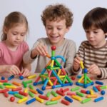 Anubhav Janni Magnetic Stick Building Block Sticks Blocks Kids Toys Boys Educational Stem Learning Magnet Balls Game Set Girls Jumbo Size Girls Magnetic Multicolor (Pack Of 1 Pcs , Set Of 36) - Image 6