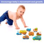 Anubhav Janni Fun Auto Autos Mini Medium Fun Autos Vehicle Pull Back Car Unbreakable Toys Friction Power Push  Cars Trucks Buses Planes For Toddlers Vehicles Go Crawling Toy (Set Of 7 Pcs) - Image 6