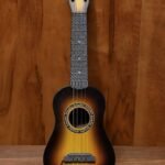 4 String Acoustic Décor Guitar Children's Educational Musical Instrument Child Learning Brown Best Gift 24 Inch Kids Keep Tone Picks Strap Ability Beginner Sound (24 Inch)