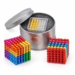 Magnetic Balls New Trending 216 Pcs Ball Toys for Kids - Educational Learning - New Trending 6x6 Cube with 6 Colors 5mm Balls with Metal Storage Tin (5mm Size) (1) (Pack of 1) - Image 6
