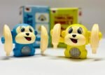 Dancing Monkey Toy for Kids Rolling Banana Musical 360 Spinning Tumbling with Sound Light Voice Control Touch Sensor On Best Gift (Multicolor) (Pack of 1Pcs) - Image 4