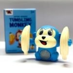 Dancing Monkey Toy for Kids Rolling Banana Musical 360 Spinning Tumbling with Sound Light Voice Control Touch Sensor On Best Gift (Multicolor) (Pack of 1Pcs) - Image 6