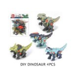 Anubhav Janni Screw Drive Dinosaur Toy Set  Branded Take Apart Toys Dinosaurs With Screwdrivers Dino Kids Building Learning Boys Girls Old Girls Toys Birthday Gifts (Set Of 4 Pcs) - Image 7