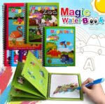 Anubhav Janni Magic Water Painting Book Marker For Kids Educational Promote Fine Motor Drawing Skills Reusable Mess Free Art Quick Dry Technology Doodle Pen Board Children (Pack Of 1 Pcs) - Image 7