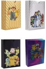 ZEKWON Pokemon Cards Pack 50 Pcs Playing Card Game for Kid All Rare Series V Max GX High HP Collection 10 Gold 10 Silver 10 Black 10 Rainbow 10 Rose Gold… - Image 6