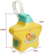 Anubhav Janni Little Angel Star Projector Sleeping Night Baby Sleep Light With Music Kids Starry Sky Lamp For Bedroom Nursery Relaxation Show New Born Toy Pleasant Gentle Music (Pack Of 1 Pcs) - Image 8