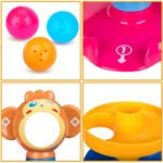 Anubhav Janni Roll Ball Toy Fun Interactive Rolling Game Kids Swirling Ramp Rattle Balls Stack Go Development Educational Toys Baby Toddler Monkey Babies Toddlers (Pack Of 1 Pcs) - Image 8
