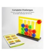 Anubhav Janni Slide Puzzle Toy Pattern Matching Puzzle Montessori Game Early Development Activity Engagement Toy Brain Teaser Game Best Birthday Gift Made Boys Girls (Pack Of 1 Pcs) - Image 8