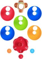 Anubhav Janni Roll Ball Toy Fun Interactive Rolling Game Kids Swirling Ramp Rattle Balls Stack Go Development Educational Toys Baby Toddler Monkey Babies Toddlers (Pack Of 1 Pcs) - Image 9