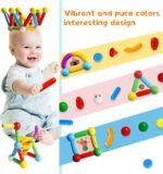 Anubhav Janni Magnetic Stick Building Block Sticks Blocks Kids Toys Boys Educational Stem Learning Magnet Balls Game Set Girls Jumbo Size Girls Magnetic Multicolor (Pack Of 1 Pcs , Set Of 25) - Image 9