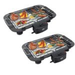 Anubhav Janni Plastic Bbq Griller Barbeque Grill With Temperature Control Indoor And Outdoor Tandoor Barbeque Stick BBQ for Home Smokeless Indoor Outdoor (Pack Of 1 Pcs)