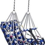 Anubhav Janni Baby Swig Jula Cotton Swing For Kids jhula Swings Cradle Chair New Born Gifts Foldable And Washable With Safety Belt Home Garden Indoor Outdoor (Pack Of 1 Pcs)