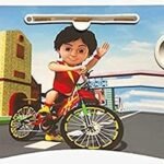 Anubhav Janni Shiva Laptop Table Printed Carton Foldable Cartoon Kids Study Design Special Adjustable Table Stands Wooden Fridge Magnet Attractive Theme Girls Boys Gifts Home (Pack Of 1 Pcs)