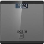 Anubhav Janni Black Bathroom I Scale India Electronic Thick Tempered Glass Display Digital Personal Health Body Weighing Scales Display Batteries included Platform Ideal Home (Pack Of 1 Pcs)