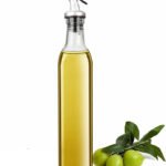 Anubhav Janni Oil Port 500ml Clear Glass Bottle With Silicon Funnel Leak Proof Vinegar Cruet Dispenser Leak Proof Bottle For Kitchen Pourer Container Cooking (Pack Of 1 Pcs)