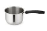 Anubhav Janni Sauce Pan Stainless Steel Russian Saucepan Tea Saucepan For Milk Tea Boiling Tea Coffee Soup Butter Mini Stove Durable Rust Free Easy to Clean Cookware Kitchen (Pack Of 1 Pcs)