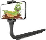 Anubhav Janni Cute Worm Lazy Mobile Holder Phone Multi Functional Bracket Octopus Triangle Powerful Adsorption Home Bicycle Snake Shape Suction Holder Flexible Cell Mount (Pack Of 1 Pcs)