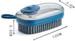 Anubhav Janni 3 In 1 Liquid Adding Brush Plastic Washing Pot Kitchen Household Dish Cleaning Clothes Shoes Pots Pans Kitchen Bathtub Tile Dishwasher Safe Bathroom (Pack Of 1 Pcs) - Image 4