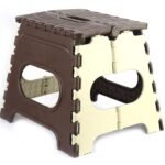 Anubhav Janni Mini Foldable Baby Stool Super Strong Folding Step To Support Adults And Safe Enough For Kids Opens Easy With One Flip Great Kitchen Bathroom Bedroom Kids Handle (Pack Of 1 Pcs)