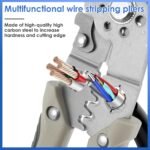 Anubhav Janni Wire Stripper Cutter (pakkad) All In 1 Multifunction Stainless Steel Stripper Wire Crimping Tool  Cutter Crimper Cable Stripper (Pack Of 1 Pcs) - Image 7