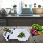 Anubhav Janni Plastic Cut N Wash Board Stainless Steel Blade Cutting Deluxe Fantastique Vegetable And Fruit Cutter Abhani Sons (Pack Of 1 Pcs) - Image 4