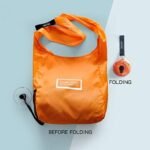 Anubhav Janni Shopping Bag To Roll Up Waste Best Reusable Foldable Shopping Bags Portable Tote Clip Bag Grocery Reusable Bags (Pack Of 1 Pcs) - Image 4