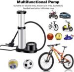 Anubhav Janni Mini Foot Pump Portable Aluminum Bike Bicycle Cycle For Car And With Pressure Gauge Cylinder Motorbike Football Tubeless Tyres (Pack Of 1 Pcs) - Image 6
