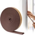 Anubhav Janni Door Weather Strip Draught Excluder for Doors Self Adhesive Foam Draft Windows Insulation Stripping Seal Strip. ( pack of 1 )